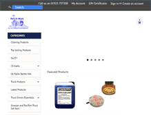 Tablet Screenshot of cb-shack.co.uk